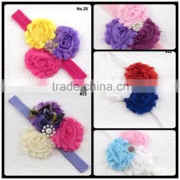 New baby fancy knitted baby headband & toddler crochet cute hair band