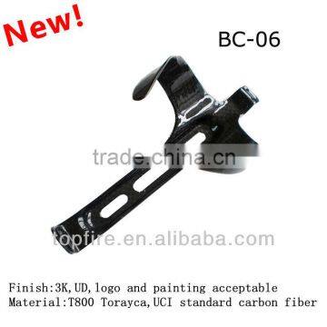2014 New Style High Quality light full carbon bottle cage for bicycle bottle cage BC-06 For Sale At Factory's Price