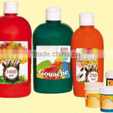 Gouache, poster paint, poster color in bottle 1000 ml