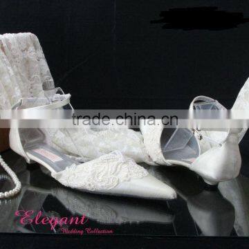 ivory modest WS-013 bridal shose hot sale reasonable price