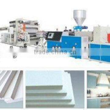 DECORATION USE BOARD DOUBLE SCREW PVC FOAM BOARD MACHINE