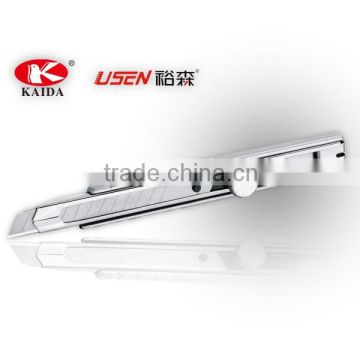 9mm Snap Off Blade Zinc alloy twist lock cutter knife