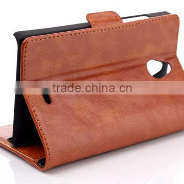 Hot selling luxury flip leather mobile phone case cover in Dongguan