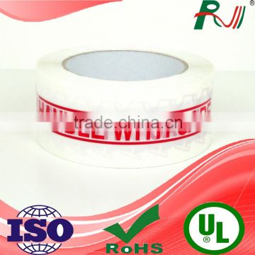 office wrapping single sided bopp packing tape with private brand