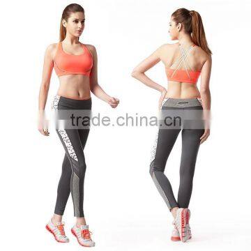 2016 Wholesale OEM Women Fashional Gym Bra /ladies Sexy Sportr Bra