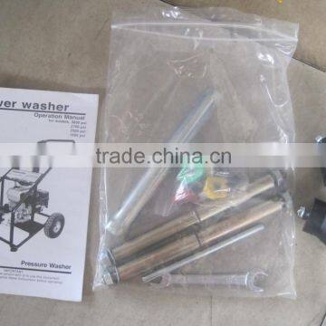 3600 PSI (Gas-Cold Water) High Pressure Washer and Sand Blaster, Wahoo Engine, 13Hp_Item# WHPW3600