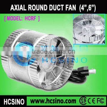Hydroponics vents inline fan