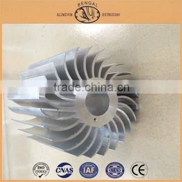 Round Hollow Aluminum Profile, Aluminum Heat Sink Extrusions photo-4