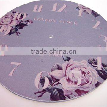 2016 Eco-friendly wall hanging clock big size wall clock mechanism