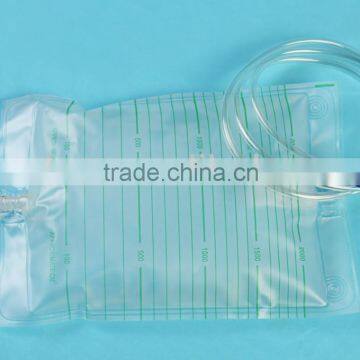 2000ml PVC Adult Urine Collection Bag Disposable Economic Urinary Drainage Bags Urine Bag