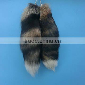 Newest Fashion Fox Fur Tail / Fox Fur Pom Pom / Fox Fur Keychain