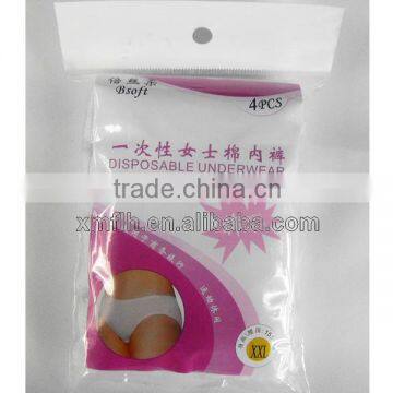 China Factory Travel Facility Disposable Cotton Underwear