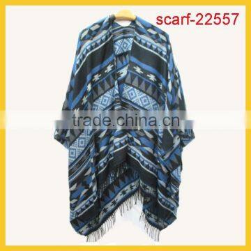 winter scarf woman check geometric scarf and shawl