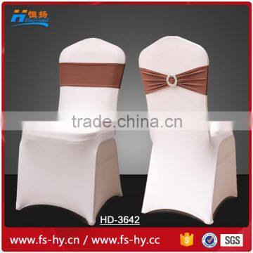 HD-3642 wholesale durable cheap christmas wedding banquet spandex chair covers