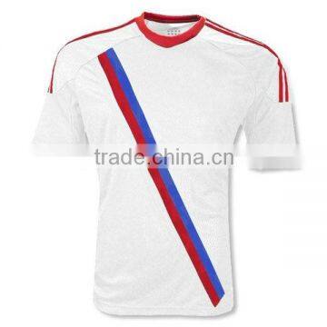 white soccer jersey