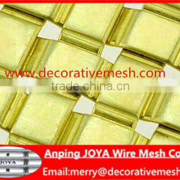 decorative copper woven wire mesh