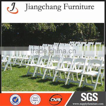 Used Wedding Party Resin Folding Chair For Sale JC-H14                        
                                                Quality Choice