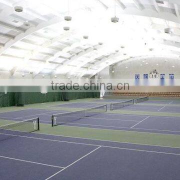 Rubber mat PU sport court (tennis court)