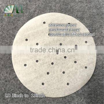 Silicone Coated Greaseproof Waterproof Heat Resistant Non-stick Baking Streaming Parchment Paper Sheets photo-2