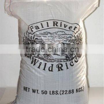 Basmati rice bag size 20kg 50kg agriculture pp grain bag