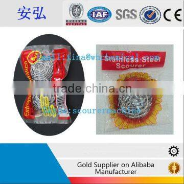 410 stainless steel scourer for kitchen cleaning