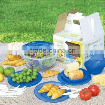 26pcs camping picnic salad bowlGL9526-A