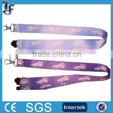 Custom Printed Lanyard With Safety Clip for ID Swipe Tag