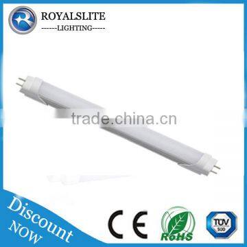 NO flicking smd2835 read tube 8 led light tube 18w CE RoHS volt range AC85-265V