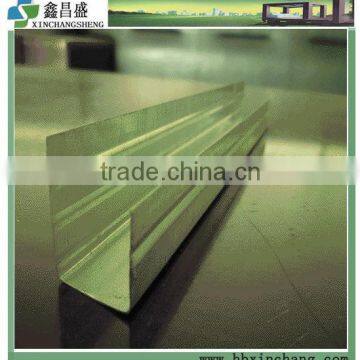 Perimeter Channel track for steel structure