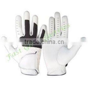 2015 high quality mens cabretta leather wholesale golf gloves