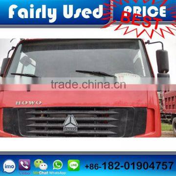 Low Hour Used HOWO DUMP TRUCK of SINOTRUCK TIPPER Almost New HOWO DUMP TRUCK FOR SALE photo-2