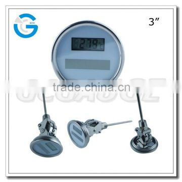 High quality all stainless steel digital solar temperature gauge