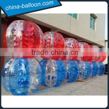 inflatable body bumping ball, inflatable bump ball for soccer bubble