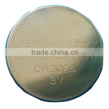 SHENZHEN 3V Lithium Battery CR2025 Button cells Manufacturer with CE,ROHS,UL certificates