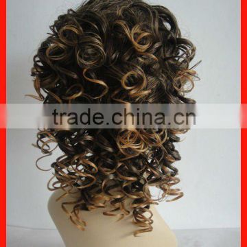 Pretty Afro Curly Hair Wig Multi Color Wigs High Quality Accept Sample Order