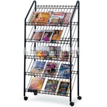 Five floors book display rack