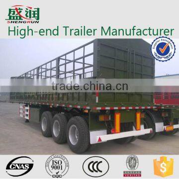 China Supplier Shengrun Provide CSAC Brand Fence / Board Side Wall Semi Trailer photo-3
