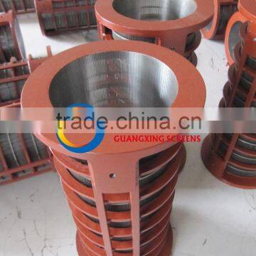 wedge wire drum screen for Pig Manure animal Manure Separator