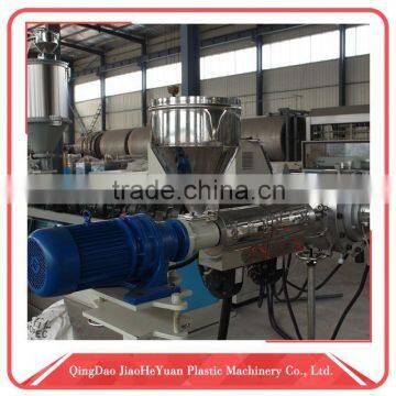 plastic corrugated soft pipe extruding machine