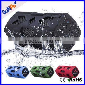 2016 outdoor power amplifier mini power bank bluetooth speaker shockproof waterproof wireless bluetooth speaker for gift