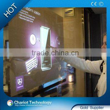 Chariot video wall rear projection film for glass window and advertising