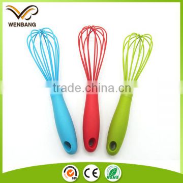 Food grade non stick silicone whisk /egg beater with silicone