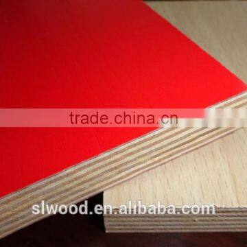 one side melamine plywood with E1 glue 18mm