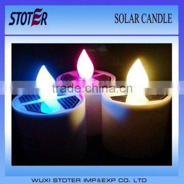 LED solar candle light