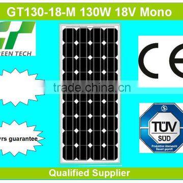 GT130-18-M 130W 18V solar panels in Malaysia