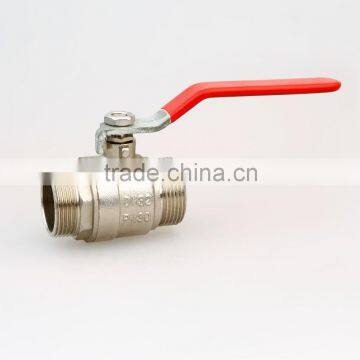 factory supply brass male thread ball valve