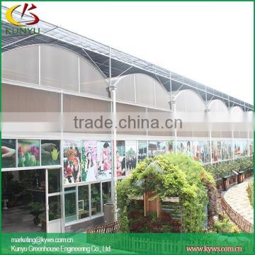 Commercial multi-span greenhouse polycarbonate greenhouse octagonal greenhouse