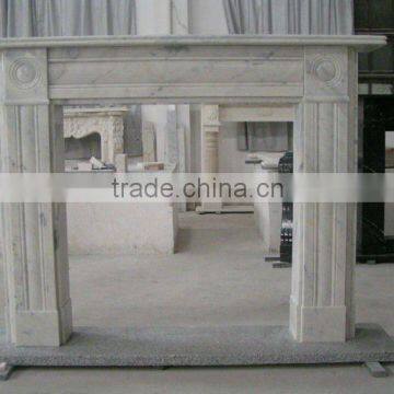 Hand Carved Fire Place