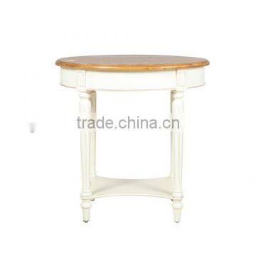 Country Style Country Side Wood Tea Table photo-3
