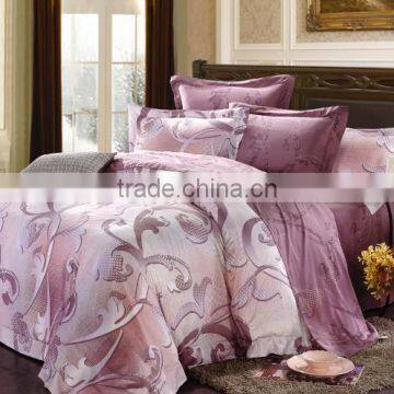 China plain luxury 100% tencel bedding set/linen/sheet